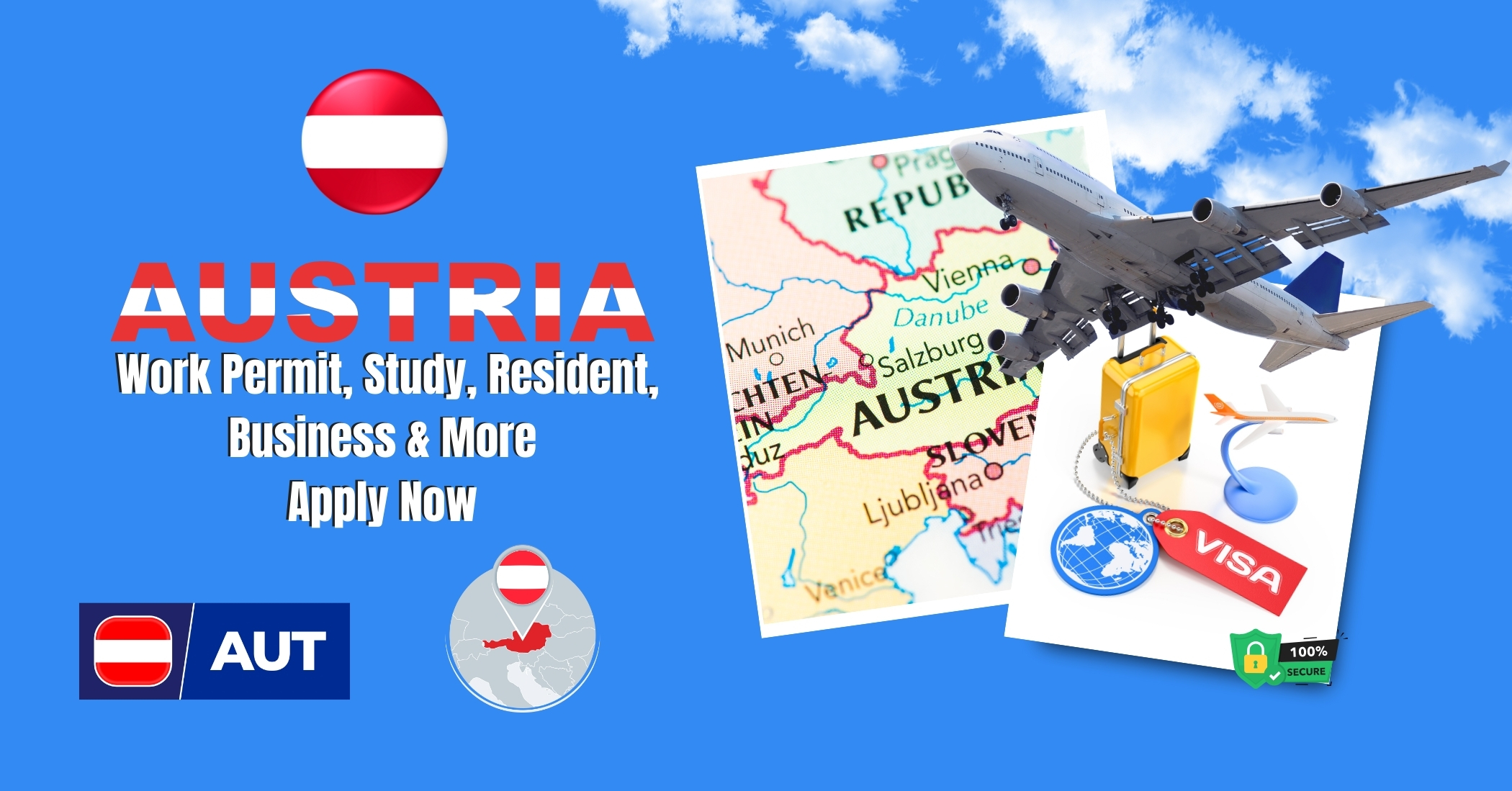 Austria Work Permit, Study, Jobs, and EU Blue Card Visa Requirements for Botswana Citizens